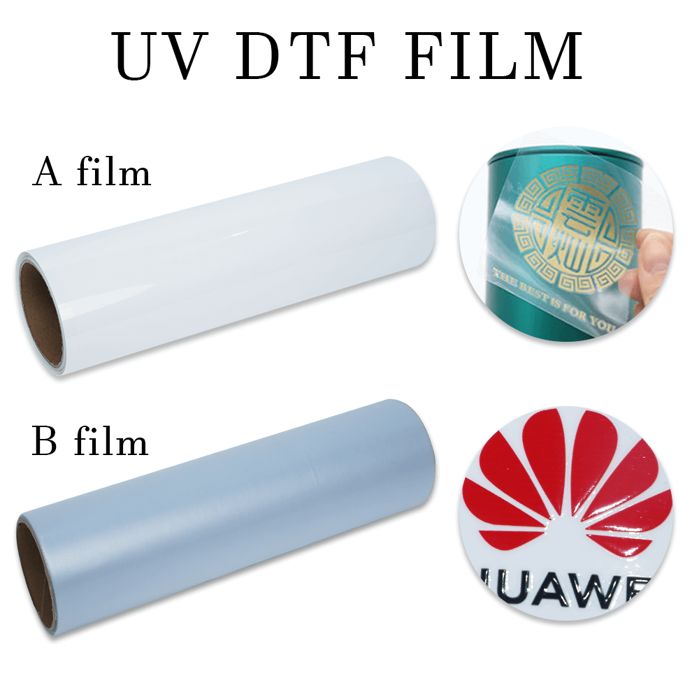 Uv film transfer ( DTF UV ) Ep1 By modify ink 