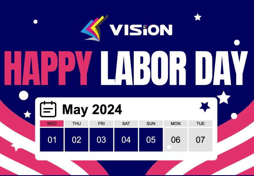 Holiday Notice 2024 International Labor Day Heat Transfer paper