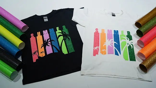 Customizing T-shirts with heat transfer vinyl